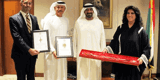 DAEP leadership holds the award and certificate from the British Safety Council for HSE initiatives